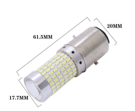 Tcyato Popular Motorcycle Led Bulbs 3014/2835/4014 144Smd High-Brightness Front Headlights