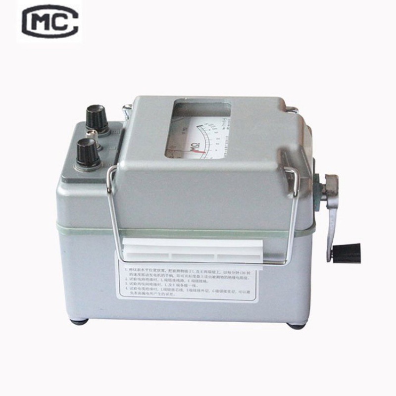 六表（梅格）-绝缘摇表 ZC-7(500V/500MΩ) 手摇指针式兆欧表
