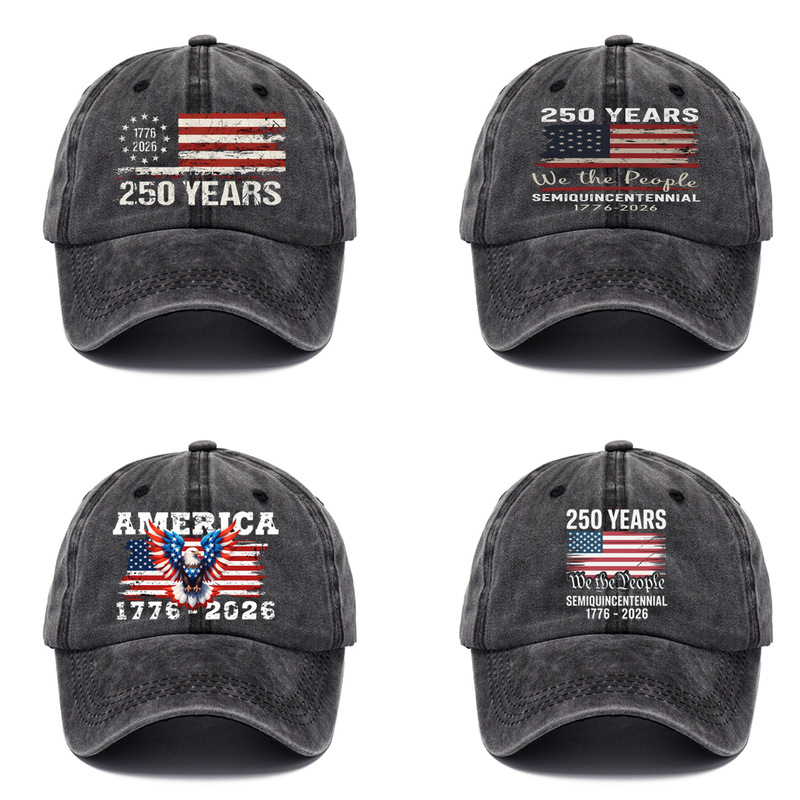 Z601 Cross-Border United States 250Th Anniversary Hat United States 250Th Anniversary Hat