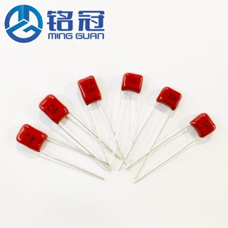 正品 CL21金属化聚脂膜电容 CBB 100V561J 0.00056UF 560PF P5MM