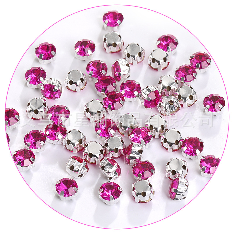 Rose red (silver base)