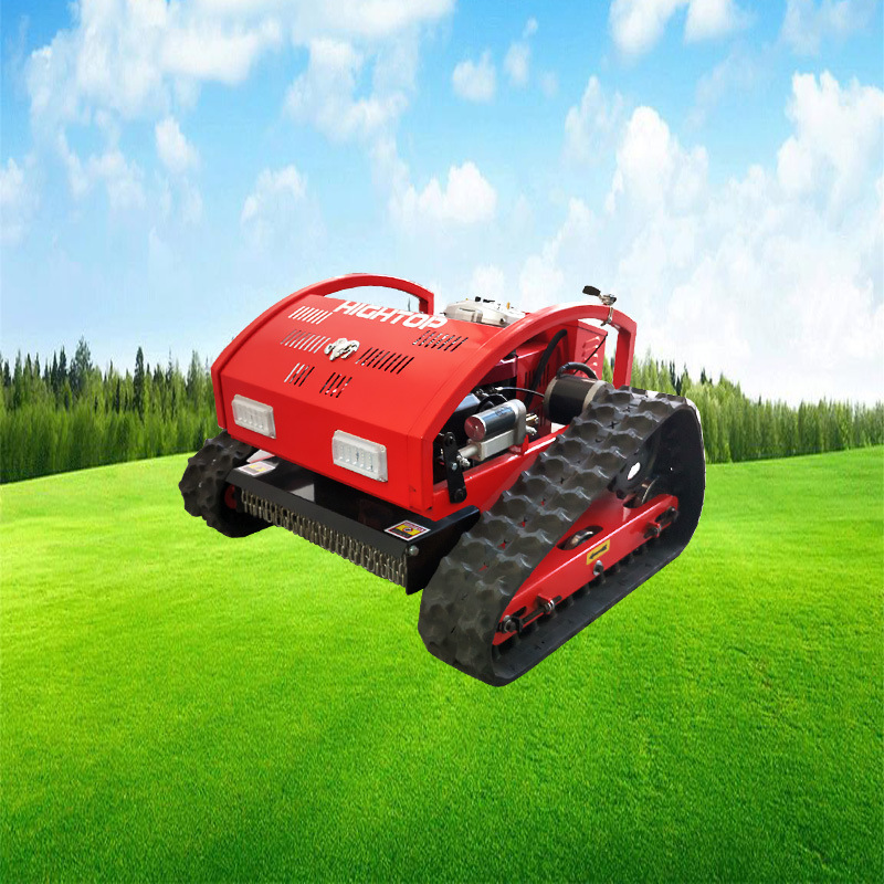 出口日本小型遥控割草机 农场花园剪草机 无线遥控割草机履带式