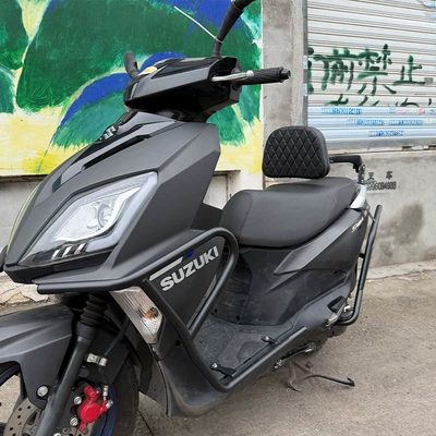 Motorcycle bumper Front and Rear Anti-Fall Protection - uy-before-and-after-a-set
