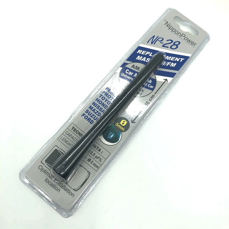 Трансграничный NP-28 автомобиль универсальная декоративная антенна автомобильная дополнительная FM-антенна антистатическая радио 16CM