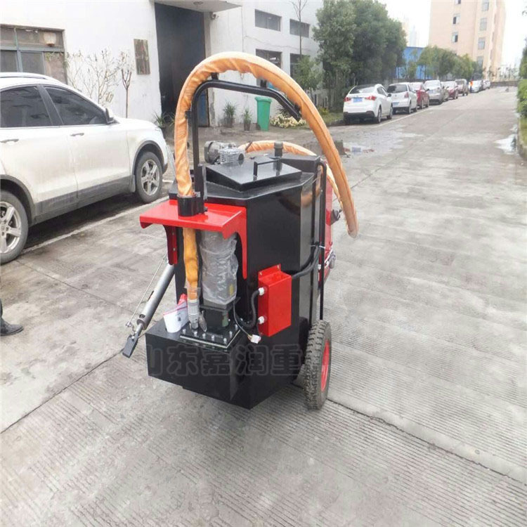 公路沥青胶填缝机 小区道路裂痕修复设备 牵引式水泥地面灌缝机