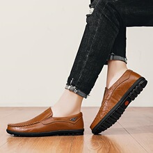 B 48927 Soft Sole Driving Loafers ���׼ݳ�����Ь �羳��