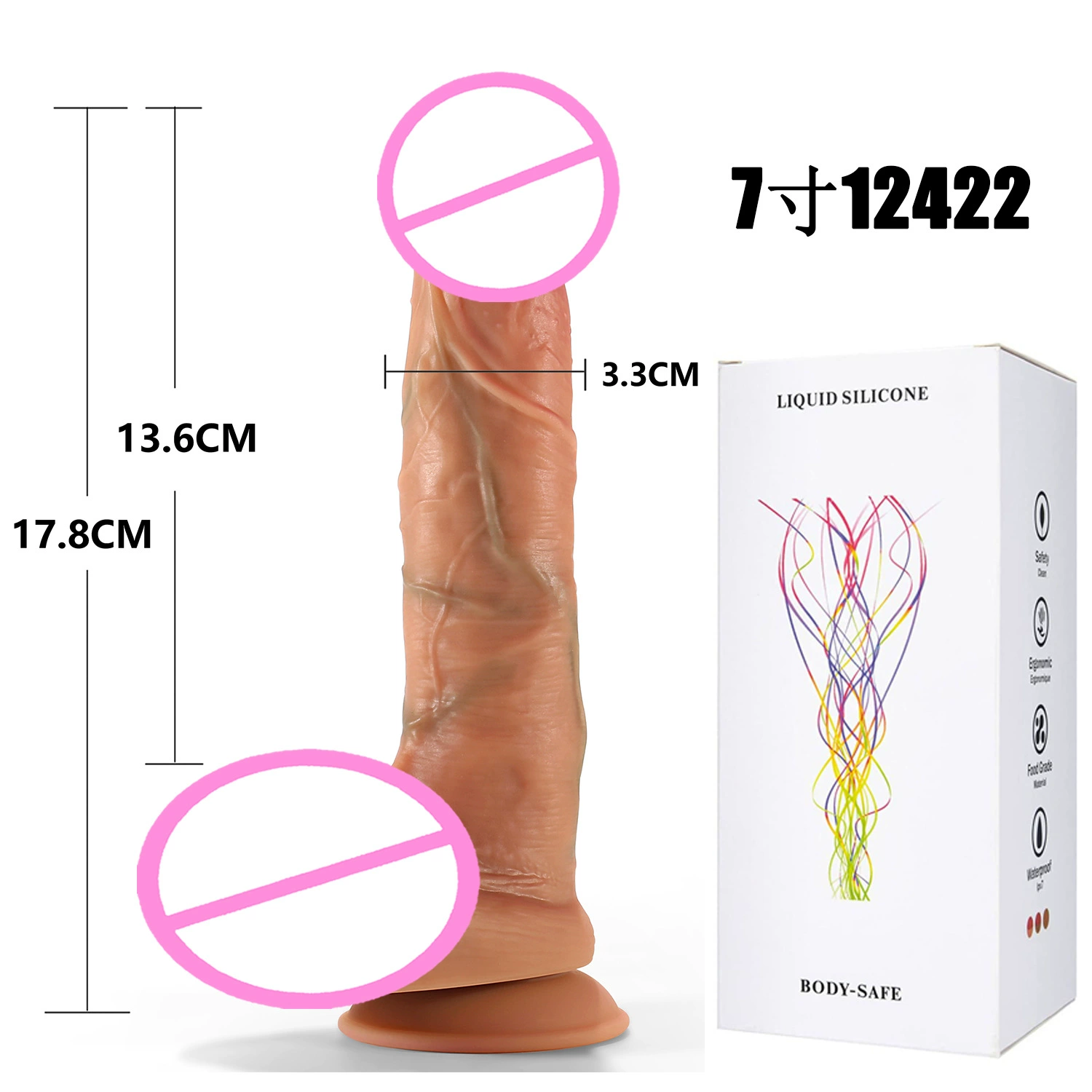 SAMEYO Силиконовый имитированный пенис мягкая мастурбационная палочка дилдо для женщин реалистичный фальшивый член взрослые товары дилдо