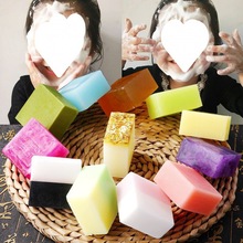 天然蜂蜜皂洗脸皂补水精油皂清爽沐浴香皂3盒1盒