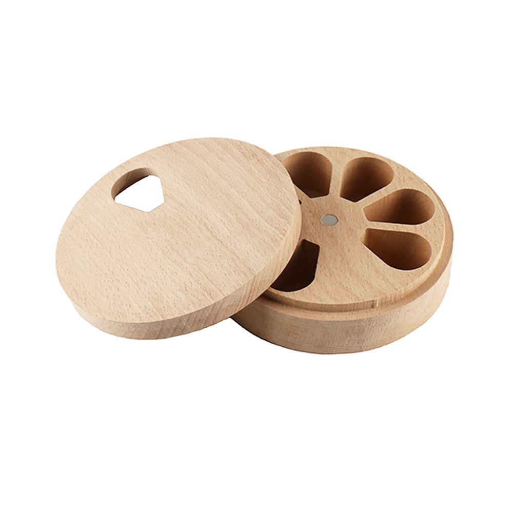 23*5*4.1; 나무로 되는 둥근 상자