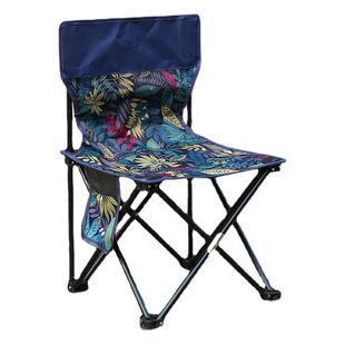 Cross-border Wholesale Outdoor Folding Chair Spring Outing Portable Camping Chair Outdoor Fishing Chair Art Sketch Stool