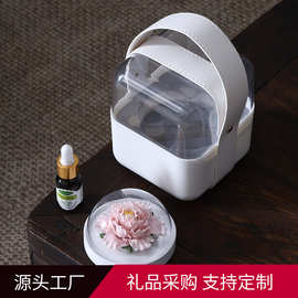 陶瓷手捏瓷花扩香器洛阳牡丹花文创香薰摆件送客户礼品伴手礼