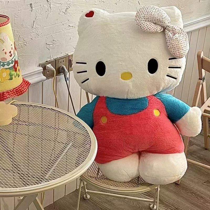 Hello Kitty, милая кукла с бантом, плюшевая подушка, игрушка для друга, подарок девушке