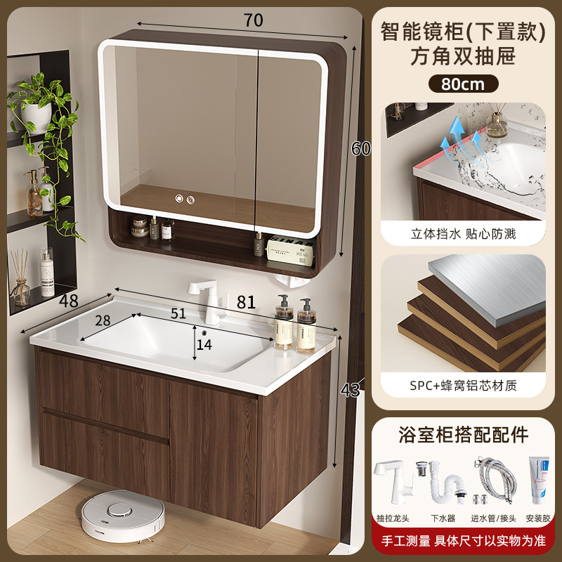 Cerámica medieval integral bañera gabinete de baño combinado lavabo gabinete lavabo lavabo lavabo