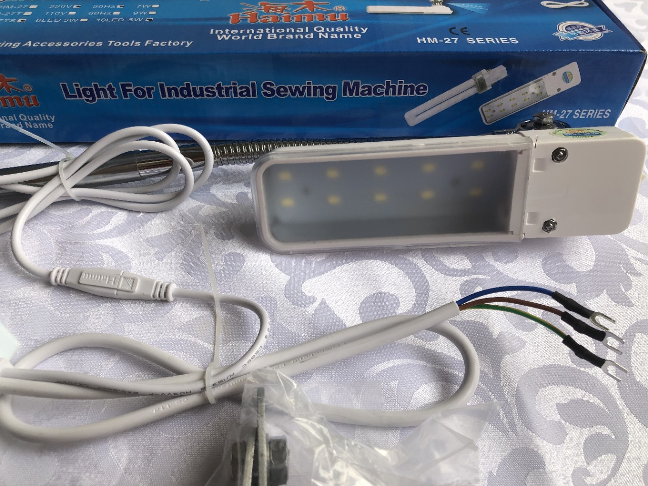 海木LED衣车灯缝纫机专用灯工作灯.海木HM-27TS/10LED衣车灯10粒