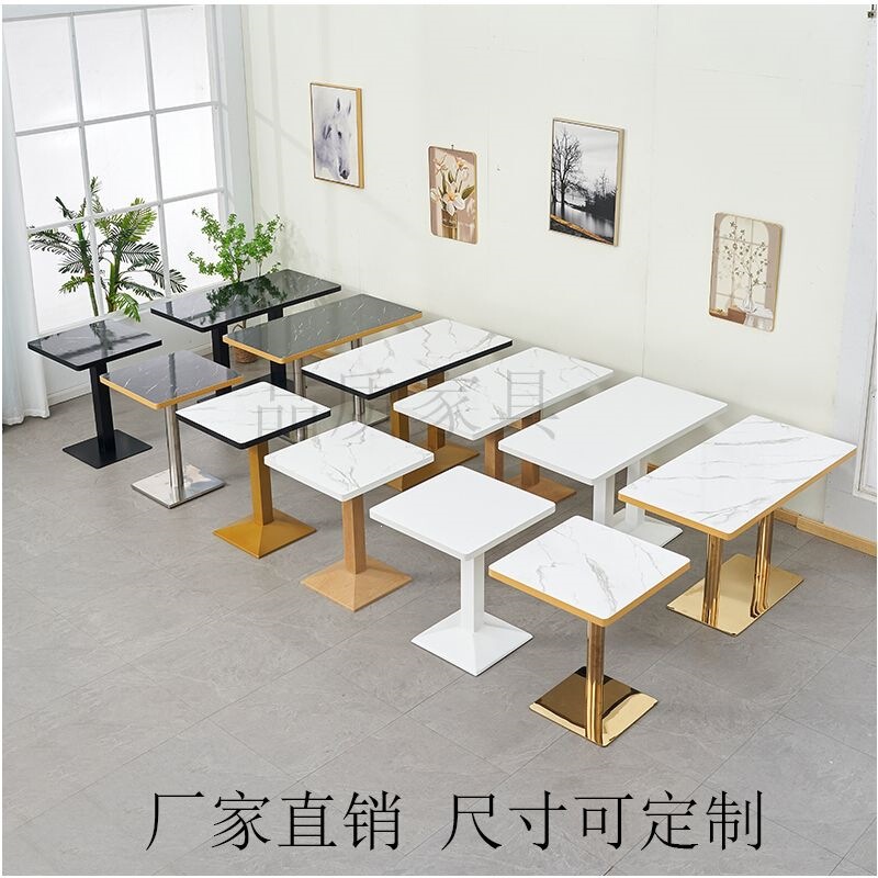Snack Table, Dining Table, Commercial Restaurant Table, Round Rectangular Table, Rectangular Table, Marble Breakfast Table, Hotel Table
