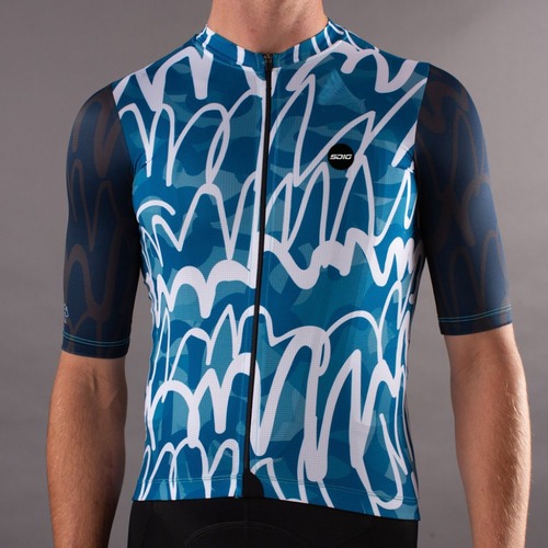 International trade hot selling cycling top summer short sleeve men's shirt bike mountain road clothes quick-drying breathable