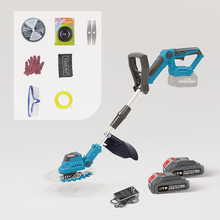 Cortacésped eléctrico pequeño cortacésped hogar recargable cortacésped batería de litio multifuncional cortacésped artefacto