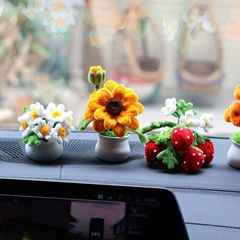完成品ツイストヒマワリ鉢植え卒業シーズンに友達に先生のテーブルを送って飾ります。