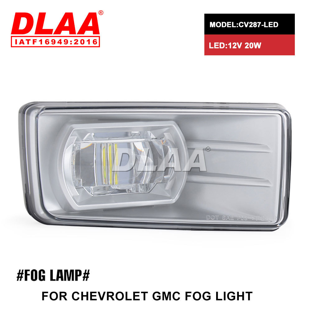Aplicable a Chevrolet GMC Chevrolet equinox seguro delantero conjunto de lámpara de niebla delantera halógeno luz de viaje diurna