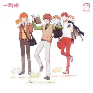 If History Were a Group of Cats, Winter Acrylic Anime Peripheral Fan Figurines, Gifts for Best Friends and Classmates
