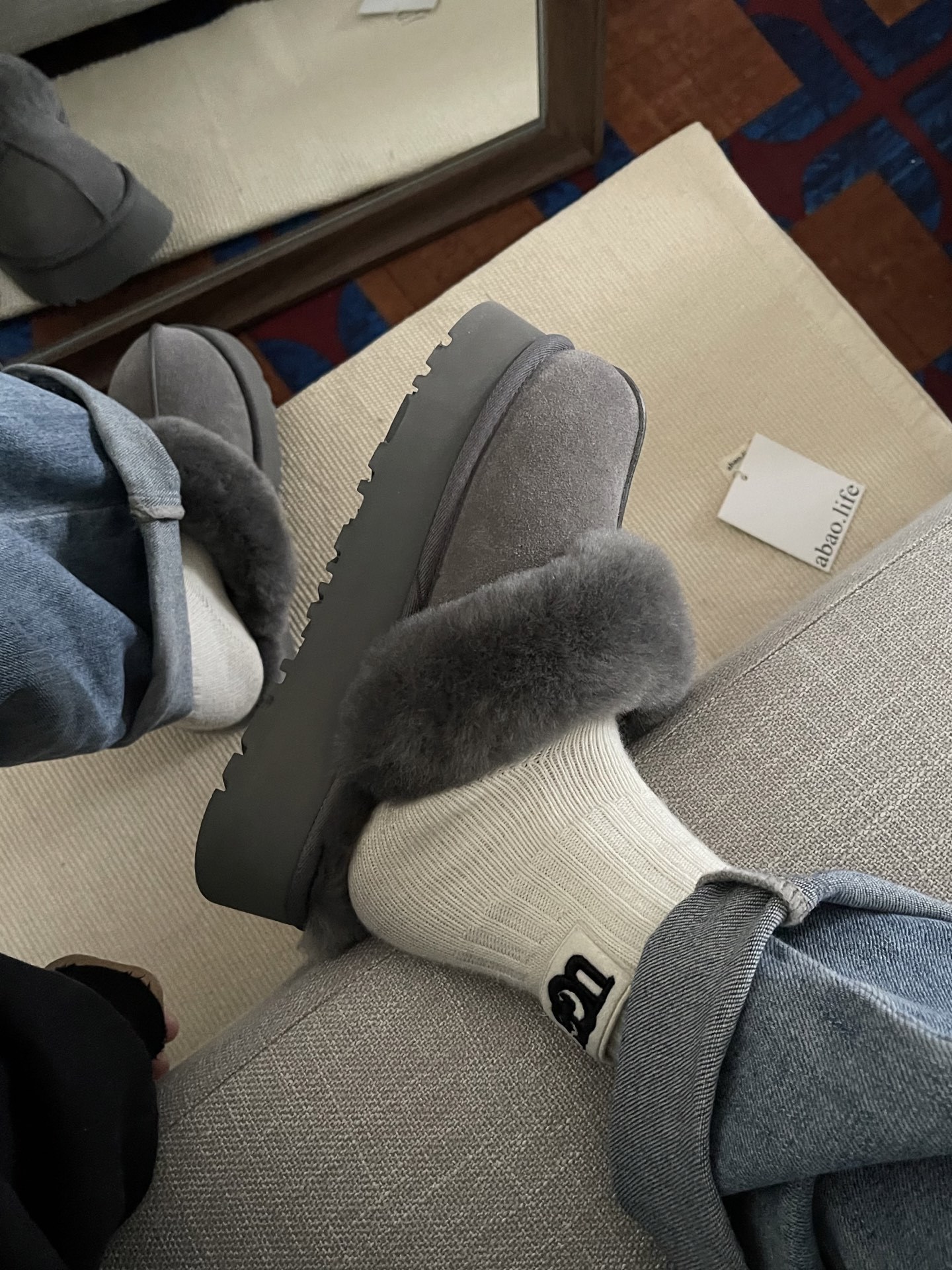 Stivali da neve corti in pelle di pecora con fodera in pile 2025 autunno inverno cotone caldo ispessito scarpe da donna con rialzo_voghion.com