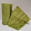 Bamboo velvet hand-teared dishcloth