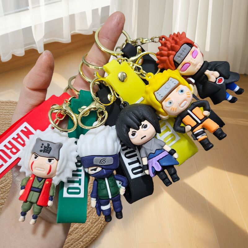 Naruto Keychain Naruto Kakashi Cartoon Doll Car Keychain Bag Pendant Small Gift Wholesale Naruto Keychain Naruto Kakashi Cartoon Doll Car Keychain Bag Pendant Small Gift Wholesale