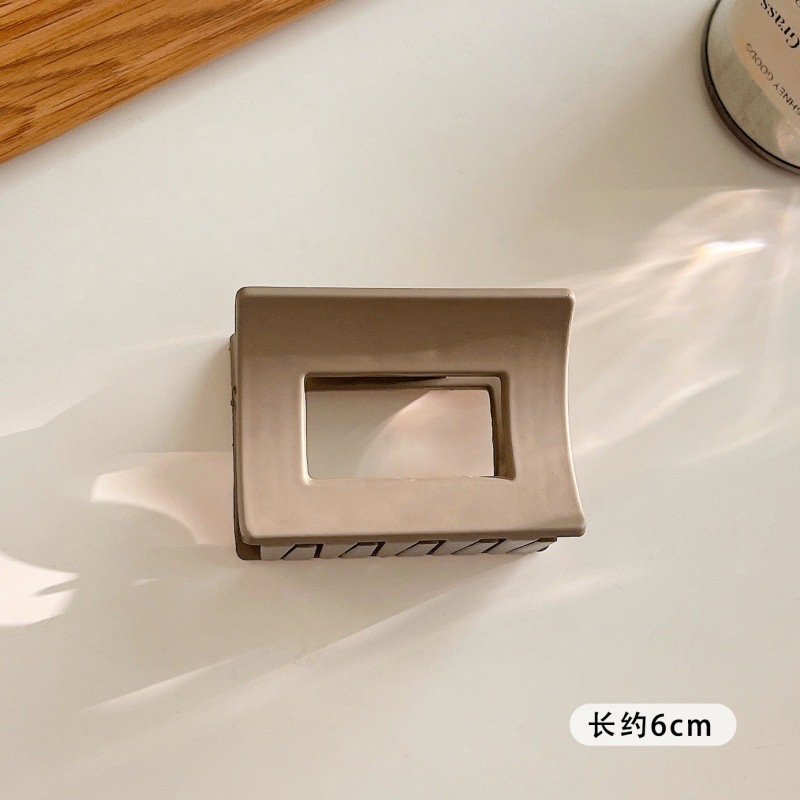 Nuevo clip de celebridad en línea elegante clip de tiburón elegante horquilla de Cabeza trasera grande clip coreano horquilla accesorios para el cabello al por mayor