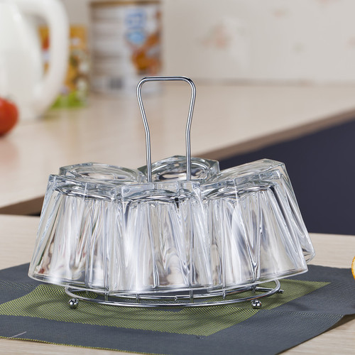 Creative home drain cup rack tea cup rack wine glass rack upside down rack iron cup rack manufacturer wholesale