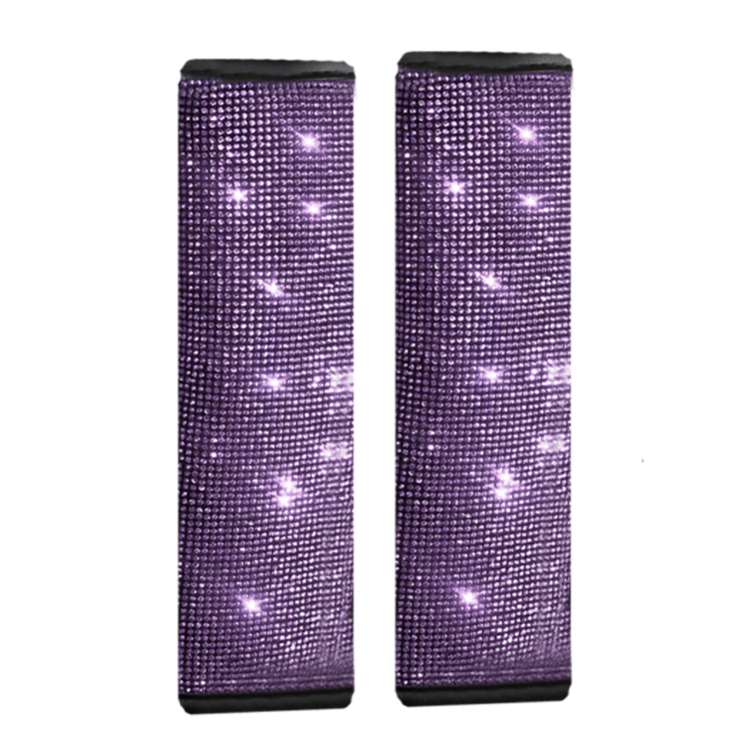Cross-Border Foreign Trade Goddess Dazzling Diamond-Studded Rhinestone Full Diamond Car Seat Belt Shoulder Pad Glitter Stickers