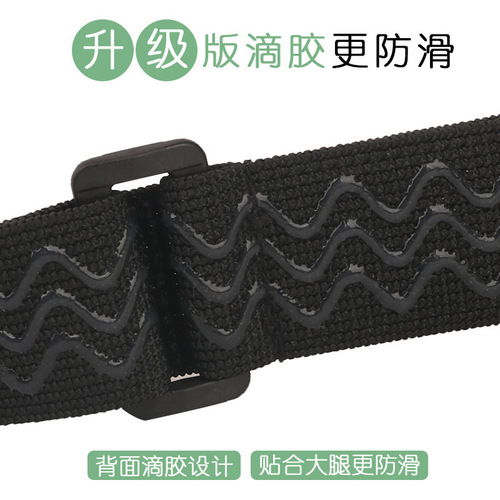 Boot anti-slip strap laces ankle boots over-the-knee non-slip adjustable elastic high boots fixed anti-cold