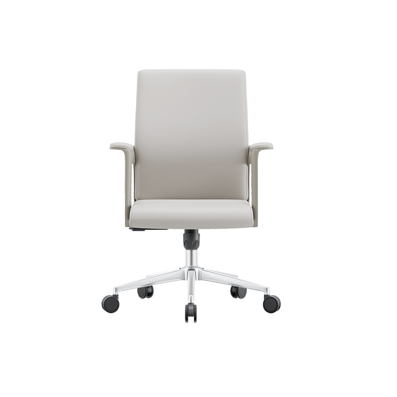 Fabricante silla de oficina de cuero elevación silla giratoria silla de personal comodidad silla de computadora de oficina silla de arco doméstica