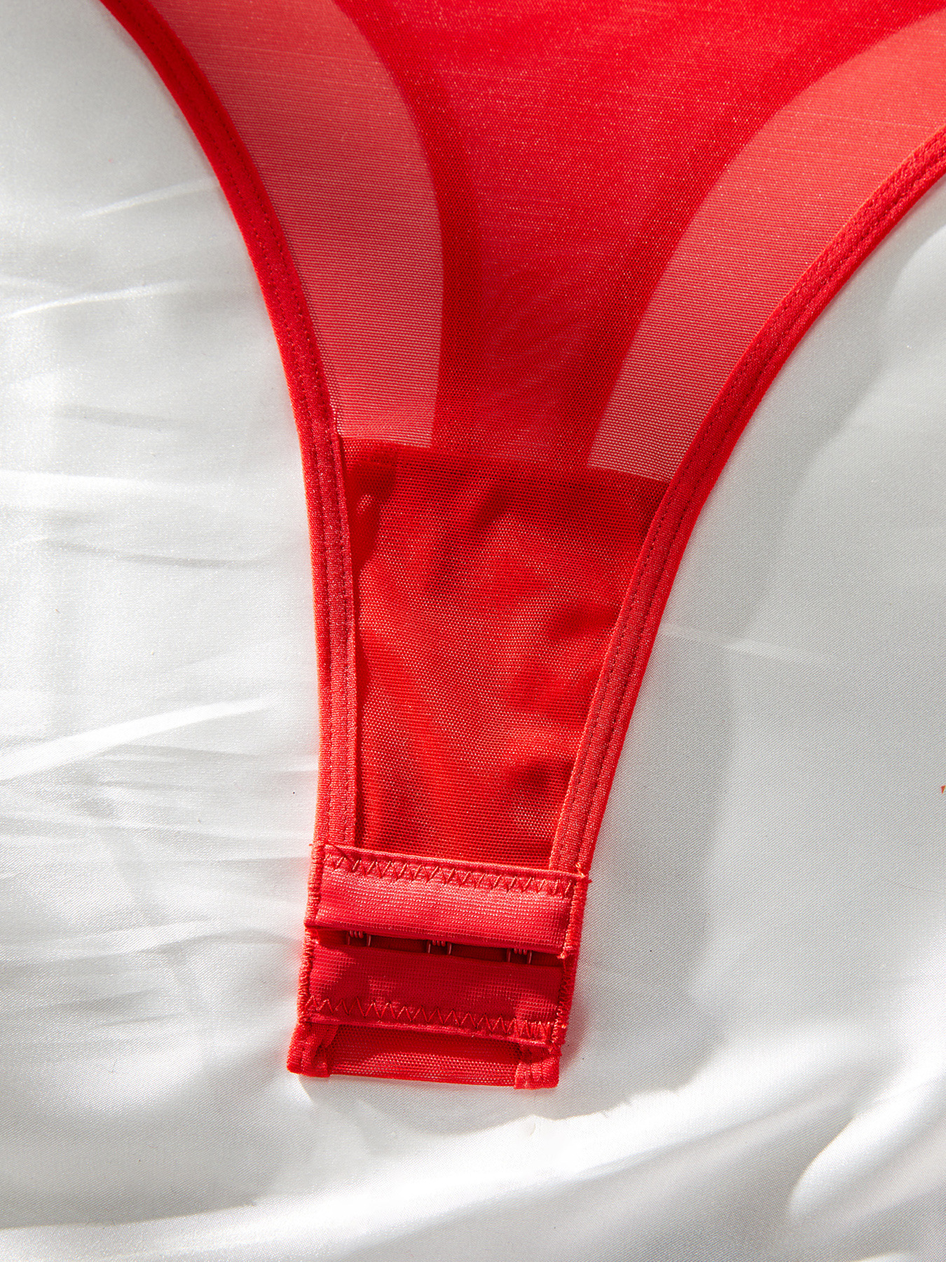 Chillgio Soild Mesh Stram pler Frauen Outfit einfache transparente Riemchen Overalls porno grafische Dessous Beins ocken passt sexy Bodysuit – Detail 12