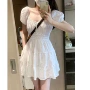 初恋夏季新款显瘦连衣裙