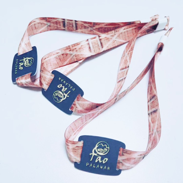 厂家供应IC编织腕带大型展会入场芯片卡Chip Fabric Hand Wrist