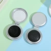 Silver folding mirror