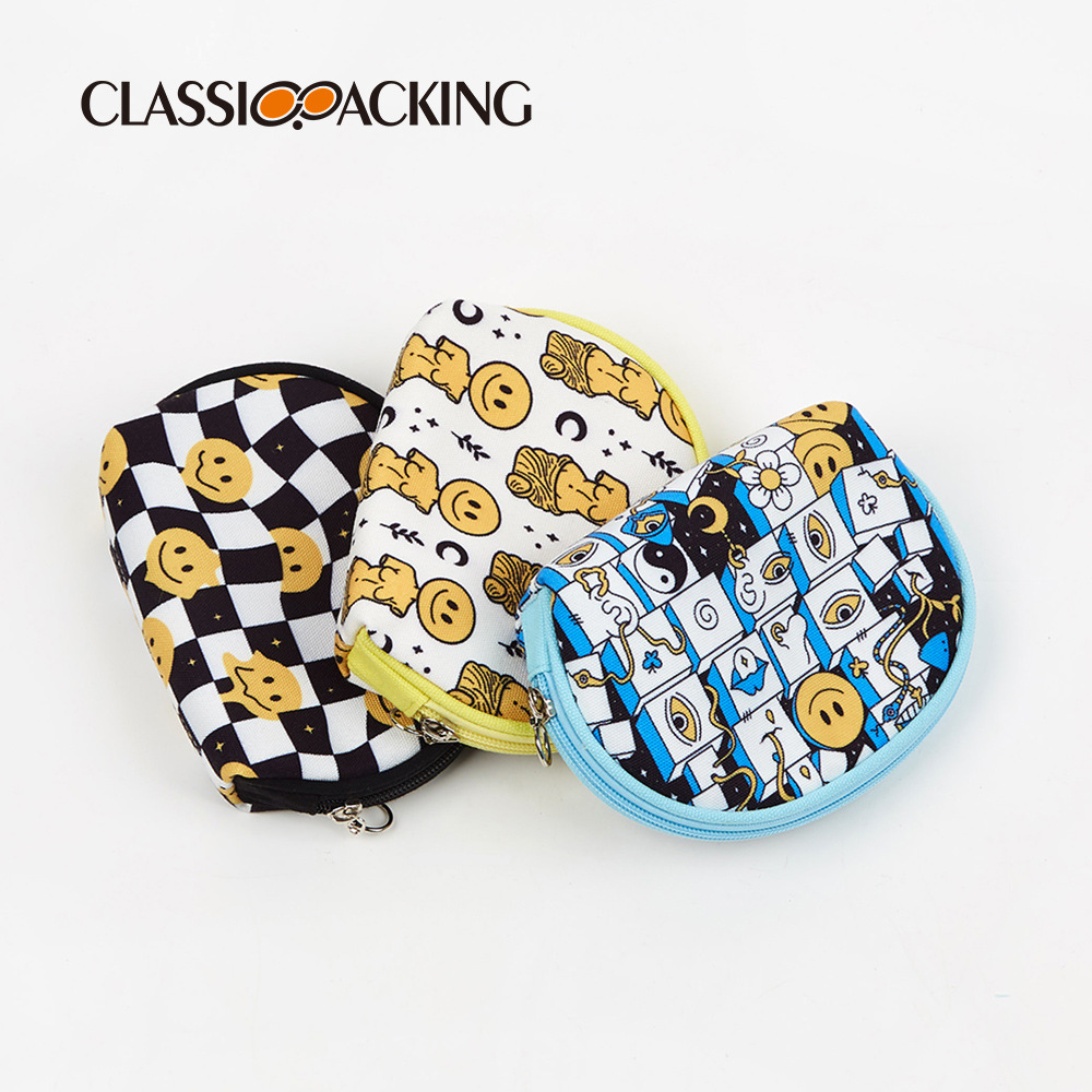 Bolsa de almacenamiento al por mayor de fábrica de tres piezas portátil lindo grande tamaño pequeño bolso de la madre y el niño bolso cosmético multifuncional monedero