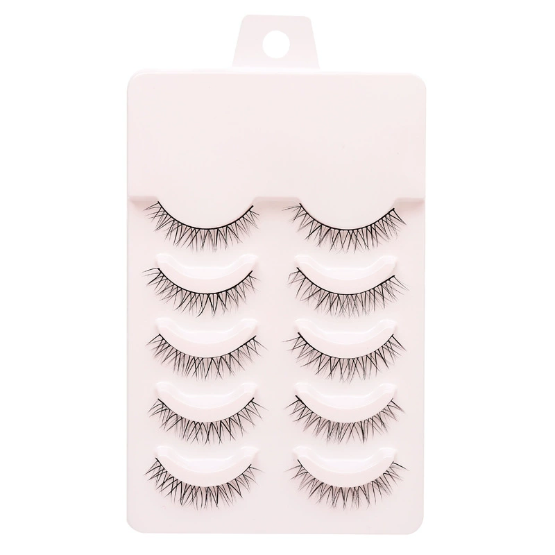 False Eyelashes DINGSEN, 5-Pair Set, Everyday & Cosplay Styles, Assorted Bands