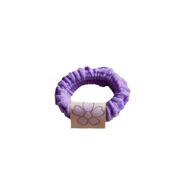 Cuerda de pelo para niños banda de pelo Oso de dibujos animados no duele el pelo banda de goma elástica alta Cola de Caballo simple cuerda de pelo tocado accesorios para el cabello