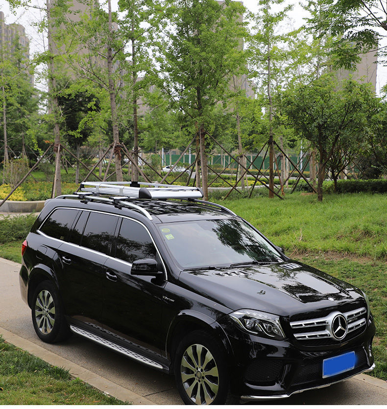 Suitable for Off-road SUV Universal Roof Luggage Rack Aluminum Alloy Roof Rack Car Luggage Frame Roof Frame Travel Rack