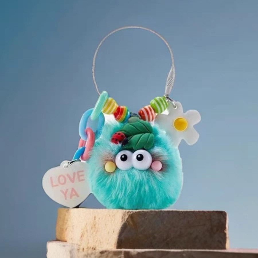 Blush lindo bolsas de peluche bolsas colgantes llaveros de automóviles mochilas colgantes pequeños fabricantes de regalos