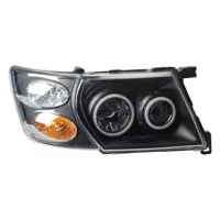 Подходит для Nissan tole PATROL Y61 1998-2003 модифицированный угловой светильник на черном фоне с жгутом проводов