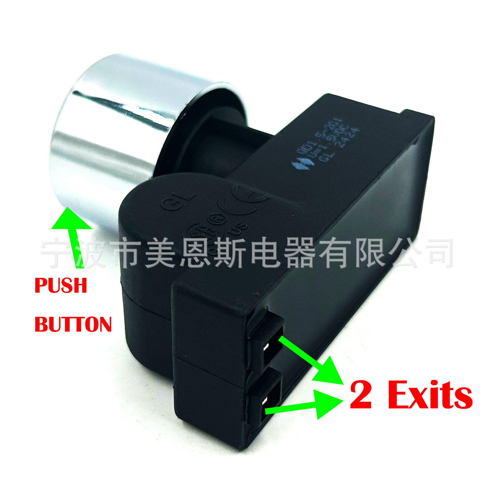 DC Pulse Igniter DC1.5V Universal AA Battery Spark Electronic Gas Grill Igniter Compatible 3