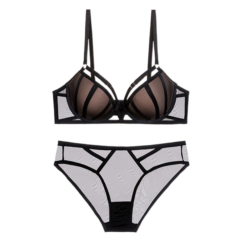 Push up BRA traje de las mujeres Otoño e Invierno encaje ropa interior traje