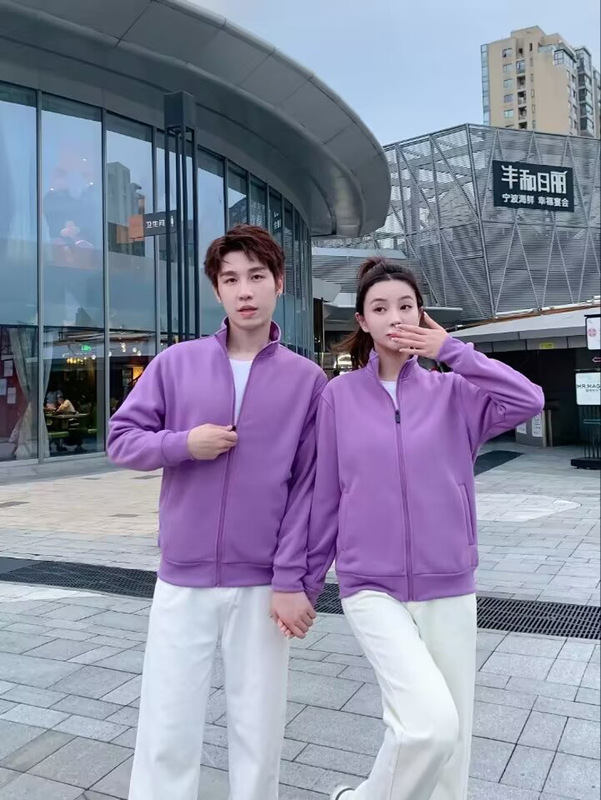 (Group purchase recommend) 2023 new autumn and winter 700g Korean velvet sweater men's and women's same style printable embroidered cardigan