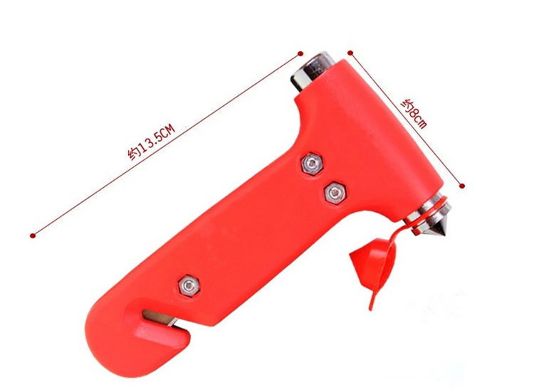 Wholesale Car Two-In-One Safety Hammer Escape Hammer Multi-Functional Car Window Breaker Emergency Broken Car Window Cutting Safety Belt