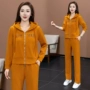 宽松健身透气运动套装