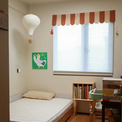 フォレストスタイル幼稚園環境に優しい屋根のカラフルな旗テーマ壁エリアコーナーウォールステッカードアヘッド装飾窓ブロック半円