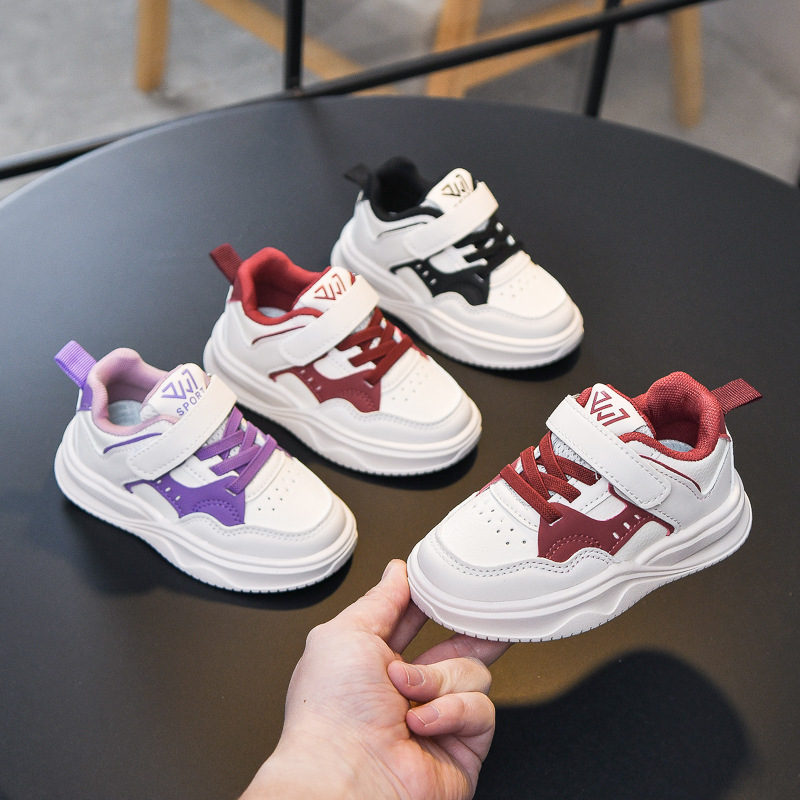 2026 primavera nueva zapatos deportivos para niños niñas bebés zapatos para niños zapatos de correr de cuero tendencia mayorista