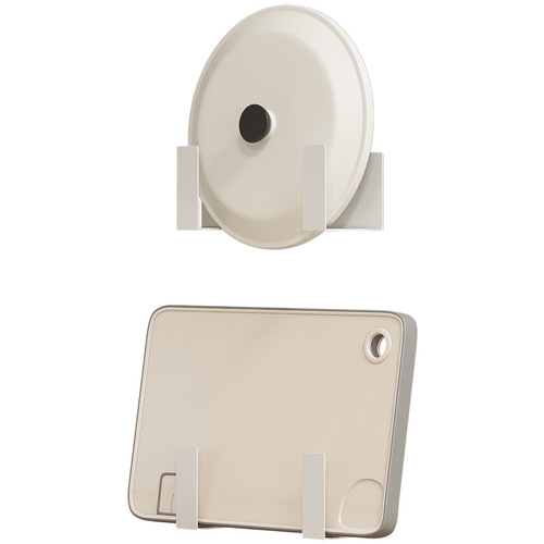 444Z wholesale magnetic refrigerator U-shaped rack-can hold pot lid/chopping board/hanging things pot lid rack